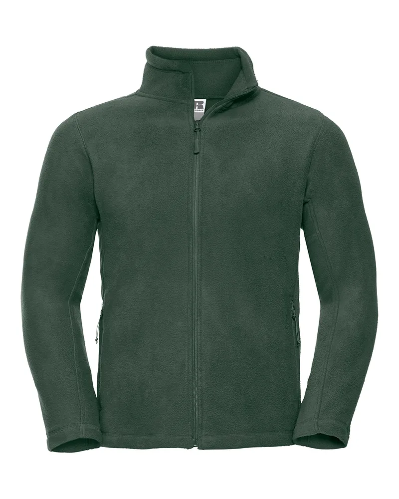 Russell Athletic Russell - Fleecejacke Durchgehender Reißverschluss für Herren - Für Außen Grün