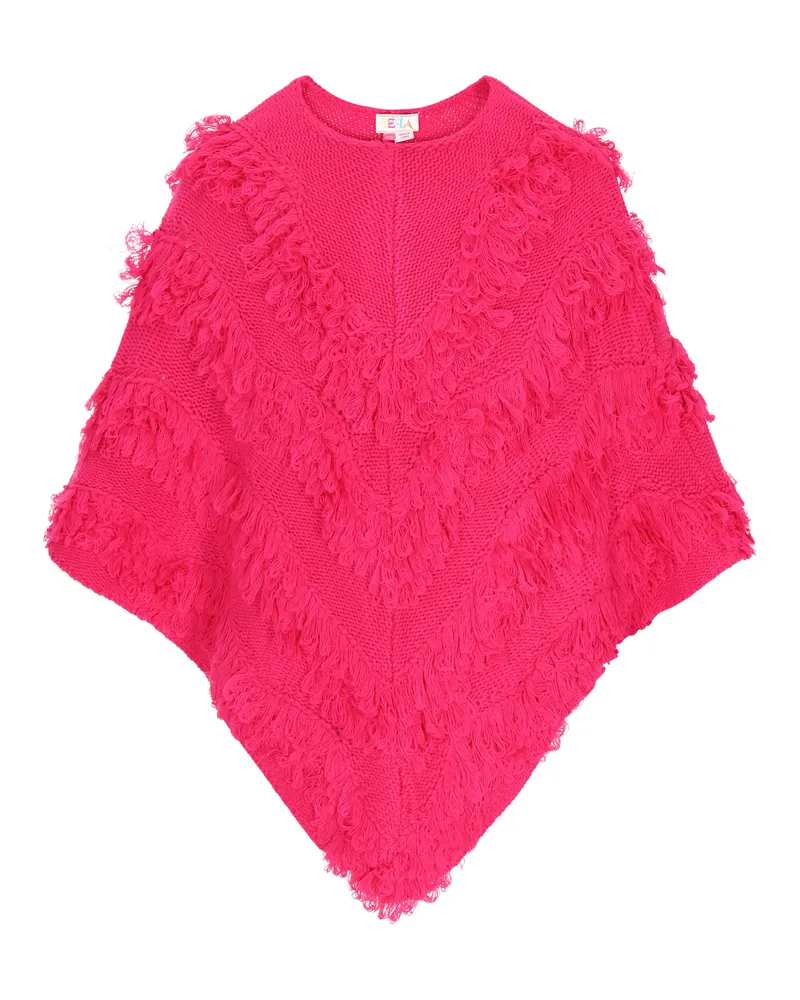 IZIA Poncho für Damen - Rosa Rosa