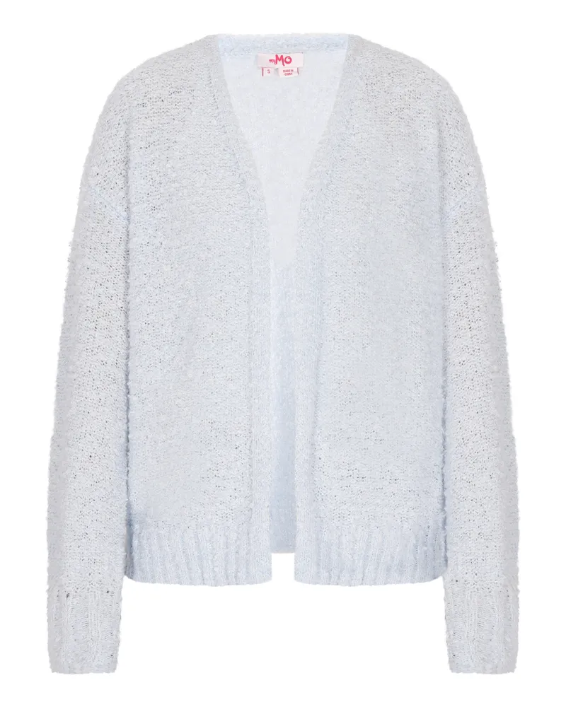 My Mo Strickjacke Damen hellblau Hellblau