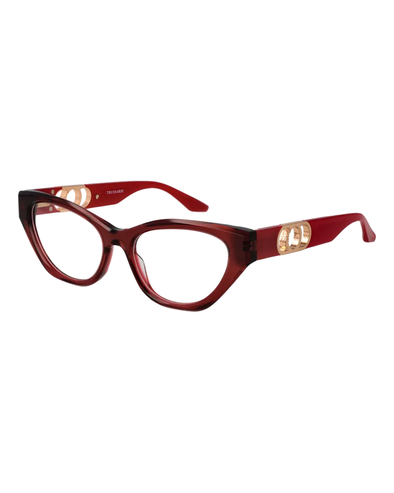 Trussardi Brillenfassung TSW6021 T03 54 Rot