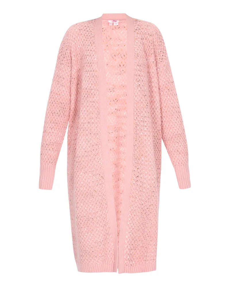 My Mo Strickjacke Frauen rosa Melange Rosa