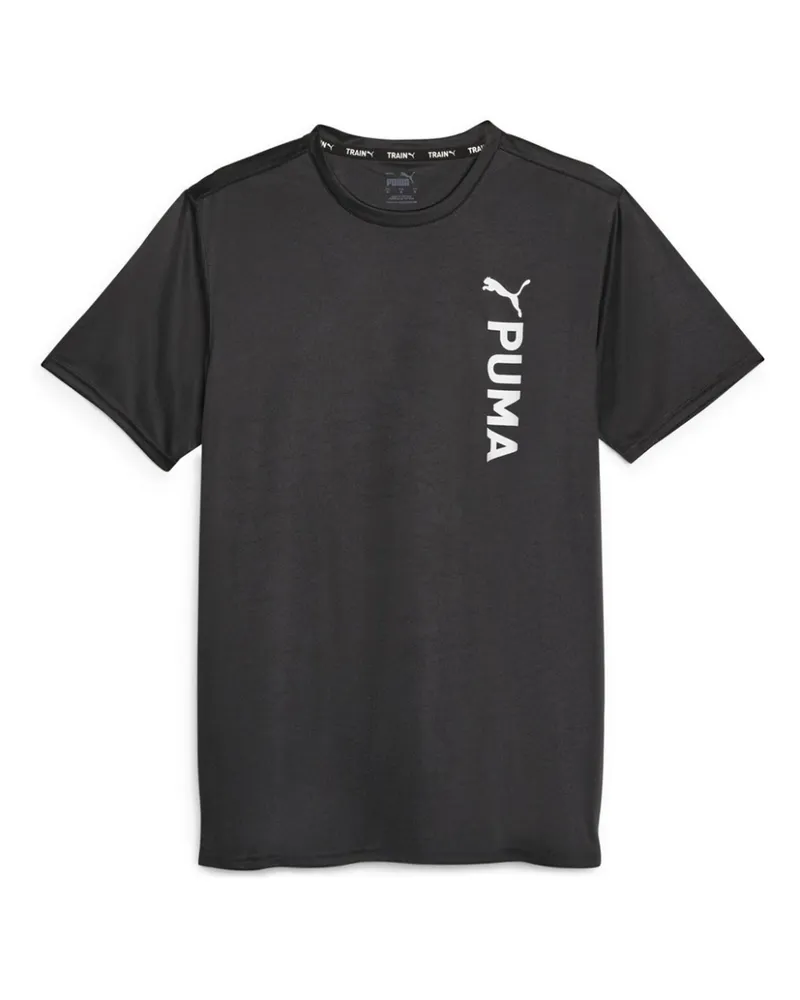 Puma Fit Poly T‑Shirt für Herren - Schwarz Schwarz