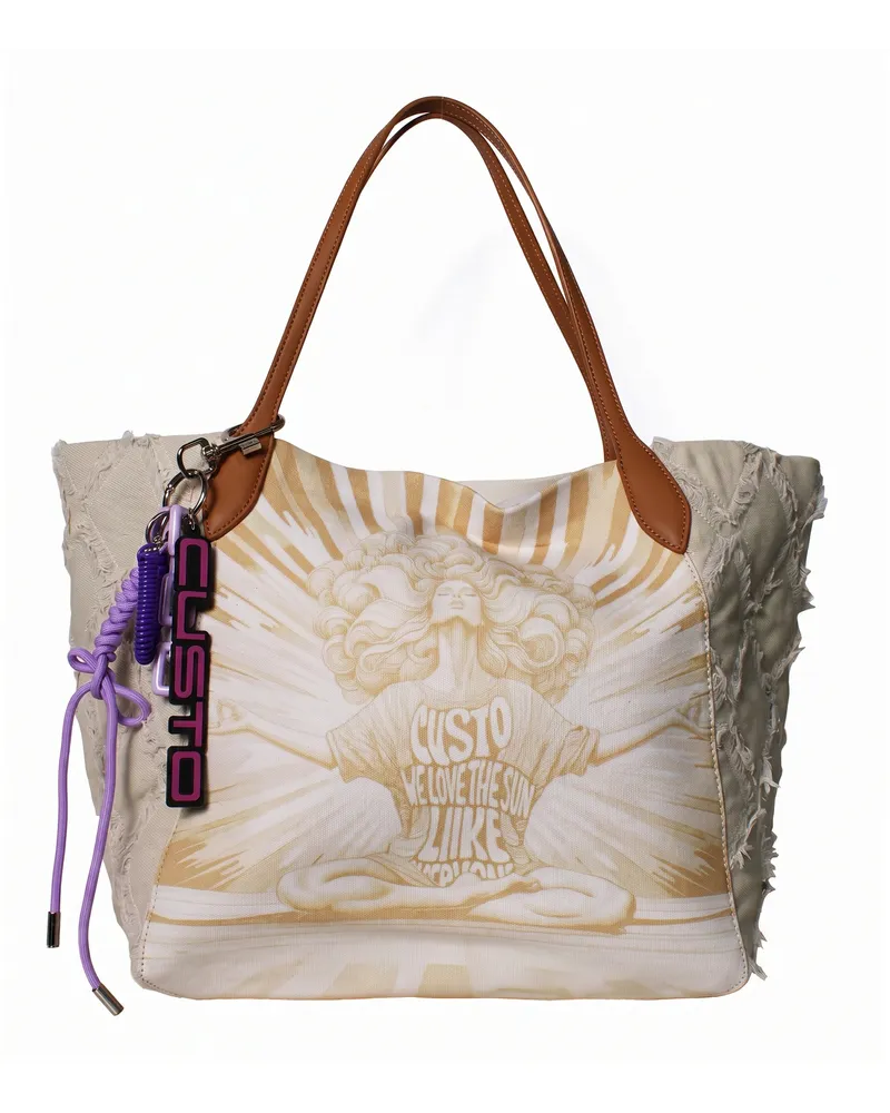 Custo Barcelona Handtasche Women Beige