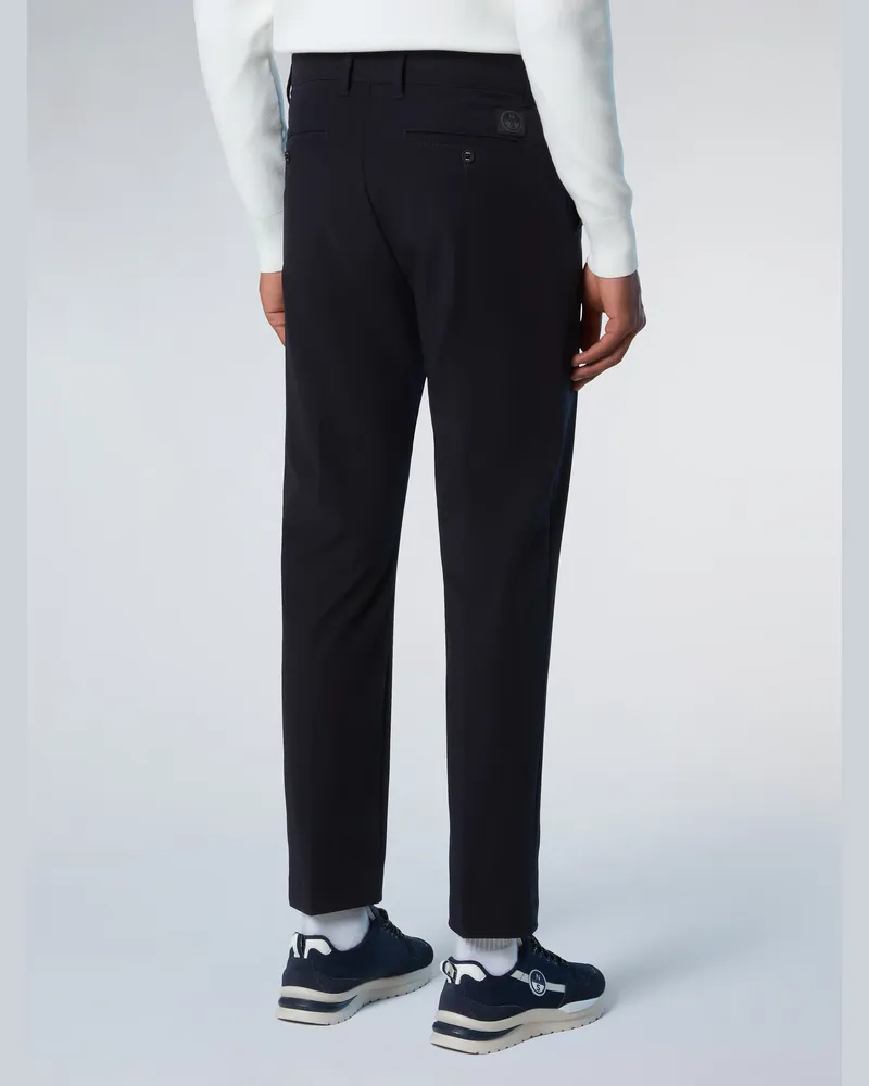 North Sails Chinos Defender Slim-fit Marineblau