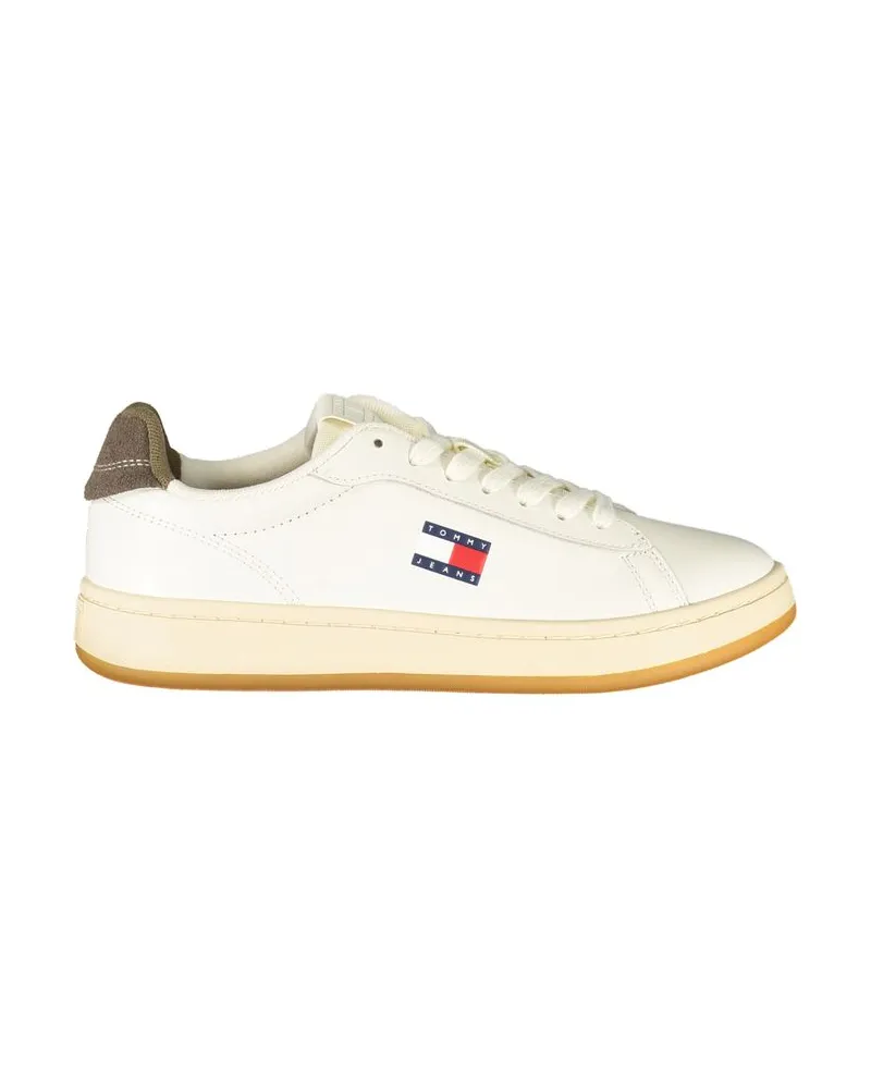 Tommy Hilfiger Bianco Polyurethan Damen Sneaker Weiß