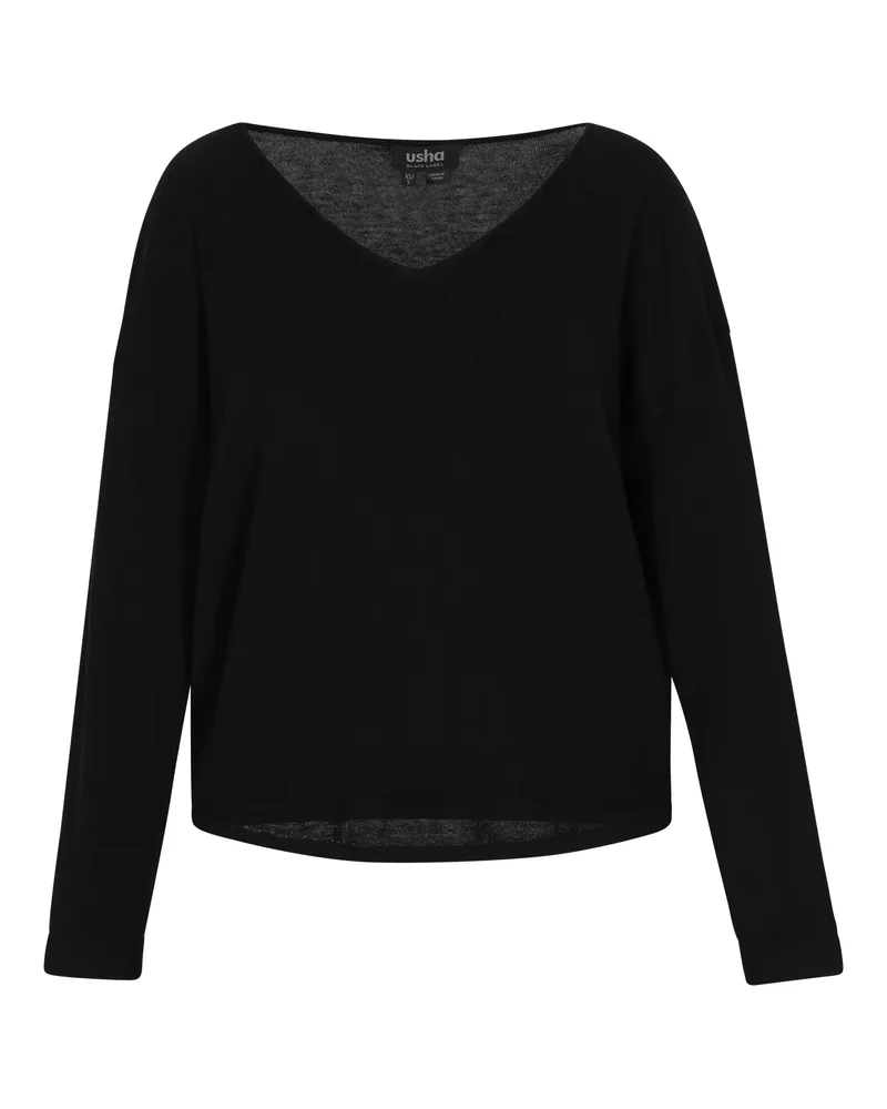Usha Pullover für Damen - Schwarz Schwarz