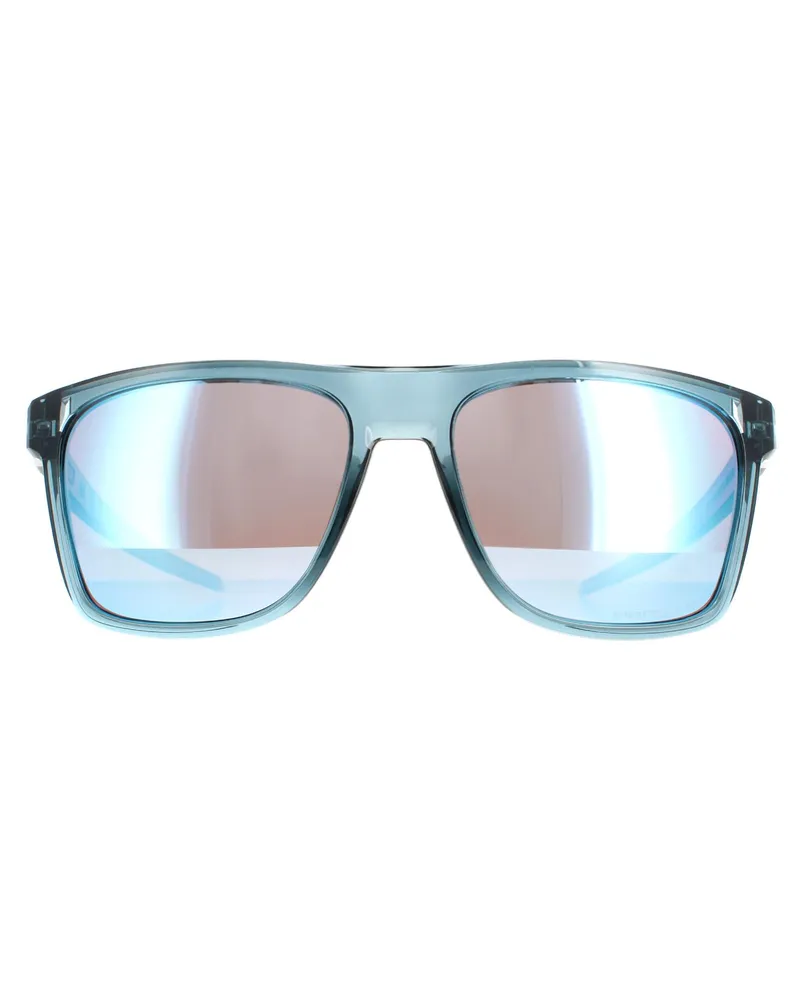 Oakley Square Mens Crystal Schwarz Prizm Deep Water Polarized Leffingwell Schwarz