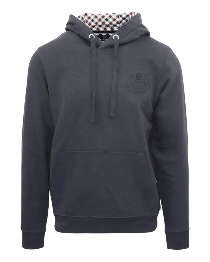Aquascutum Kapuzenpullover für Herren (Schwarzgrau Schwarz
