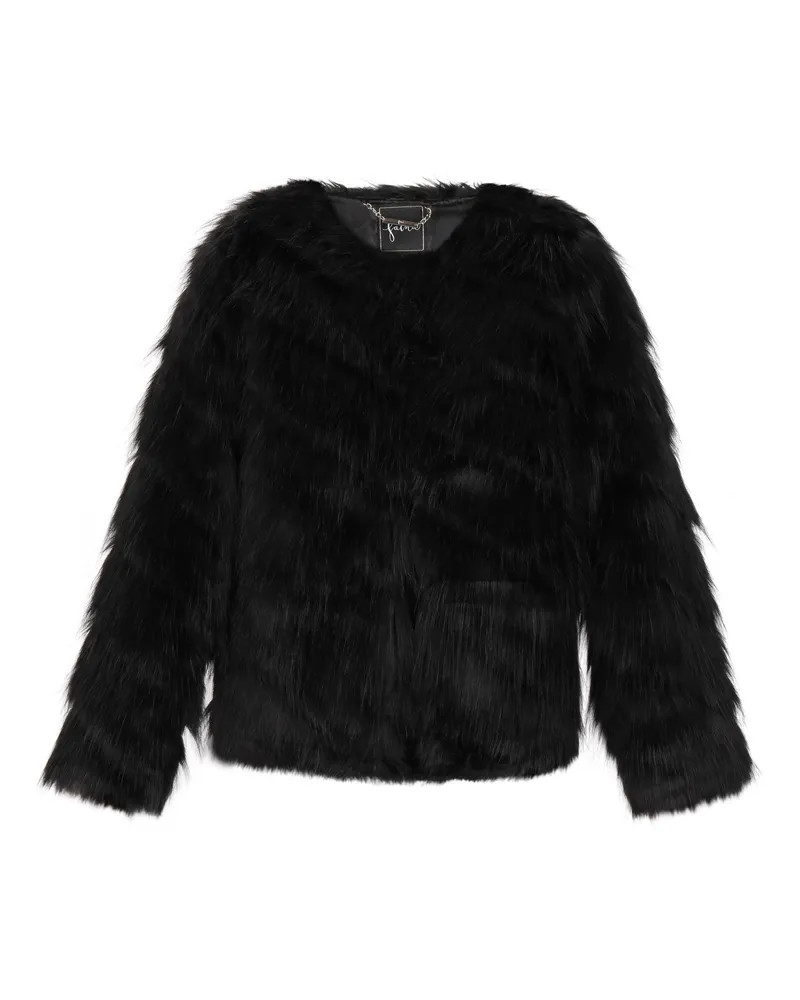 FAINA Jacke Damen schwarz Schwarz