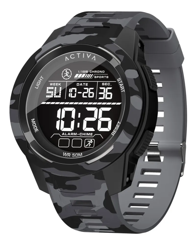 Invicta Activa x  Digital ACW8105MC-002 Herrenuhr - 45mm Grau