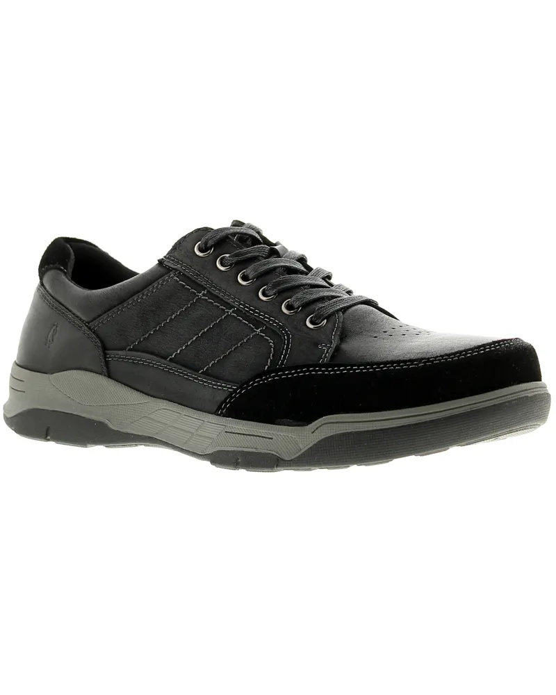 Hush Puppies Finley Schnürer Herren Schwarz