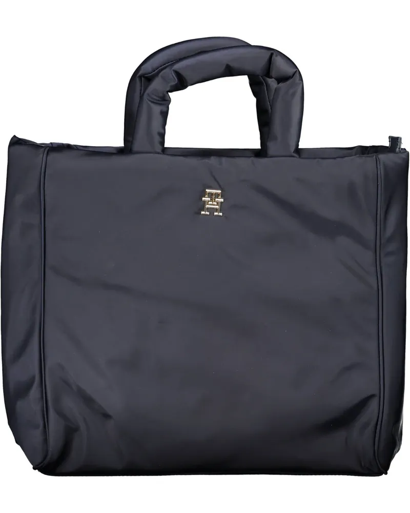 Tommy Hilfiger Julia Nylon Tote-Handtasche Dunkelblau