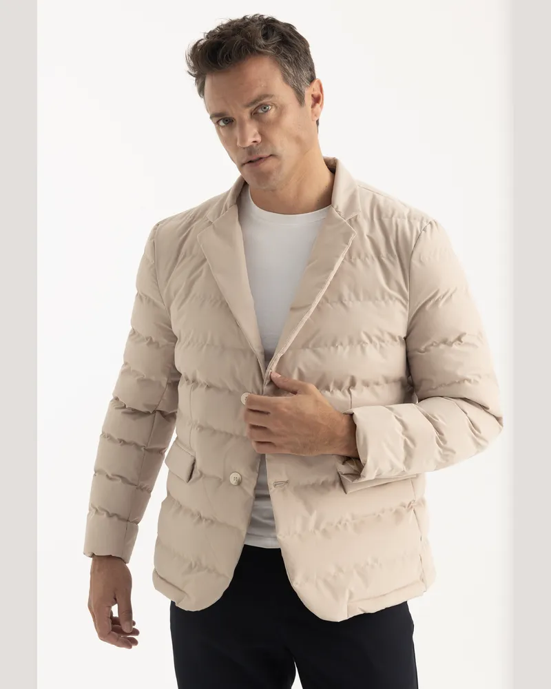 Felix Hardy Jacke Puffer Beige