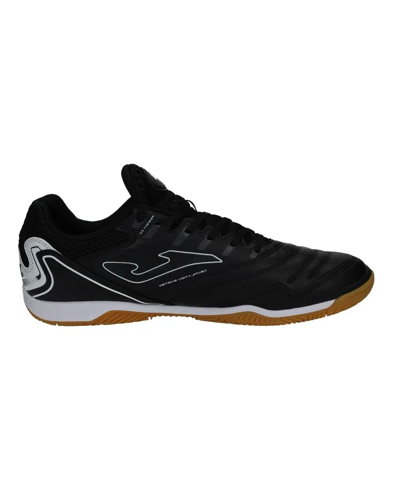 Joma Maxima" Hallenfußballschuhe für Herren, Verstärkte Zehe (Schwarz/Weiß Schwarz