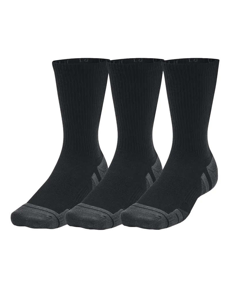 Under Armour Performance Tech" Socken für Herren/Damen Unisex (3er-Pack) (Schwarz Schwarz