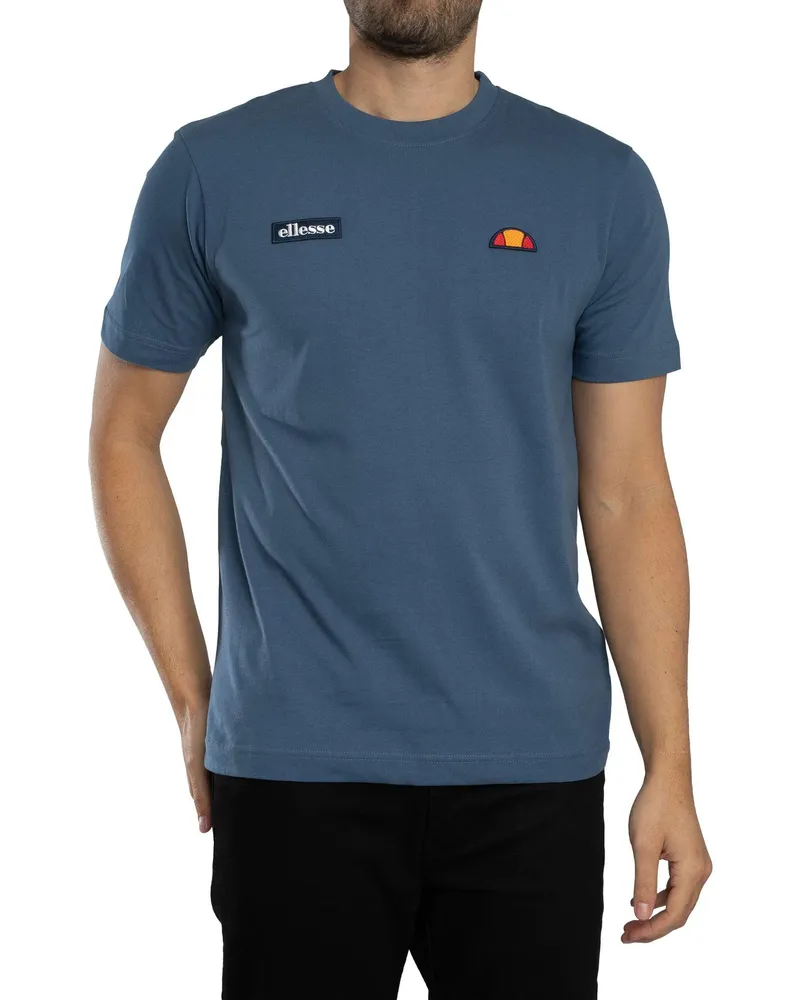 Ellesse Floran T-Shirt, Blau Blau