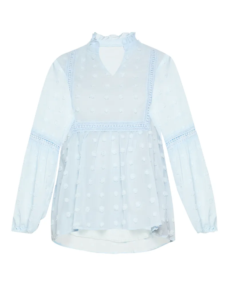 FAINA Bluse für Damen - Hellblau Hellblau