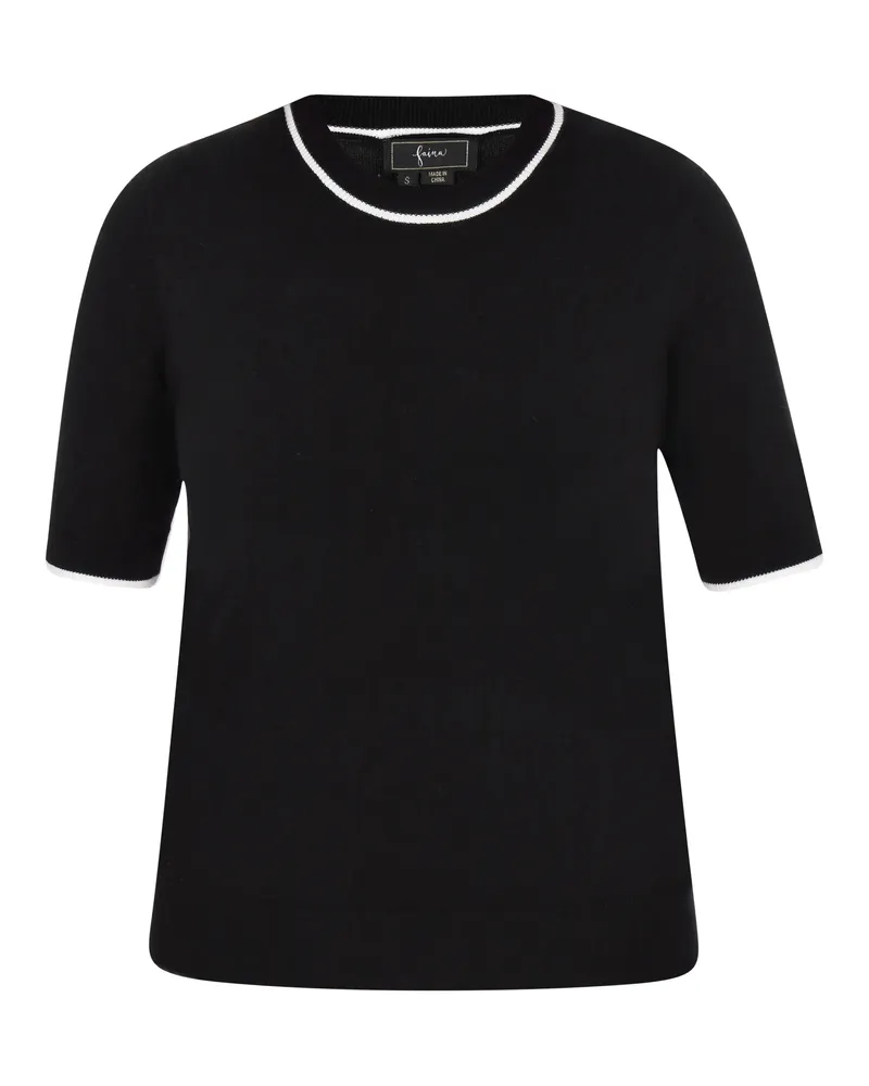 FAINA Pullover Frauen Schwarz Schwarz