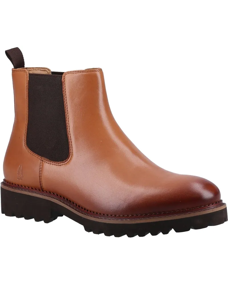 Hush Puppies Gwyneth Chelsea Wildleder Damen Tan Stiefel Cognac