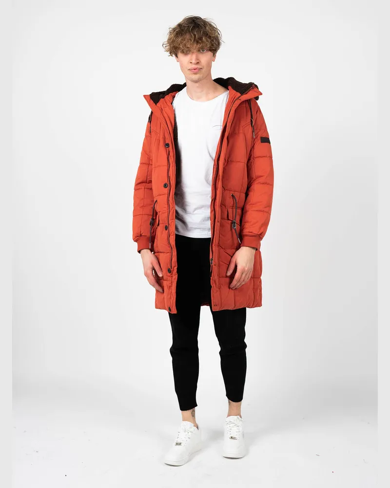 Pepe Jeans Jacke Jaden Parka Herren Orange Orange