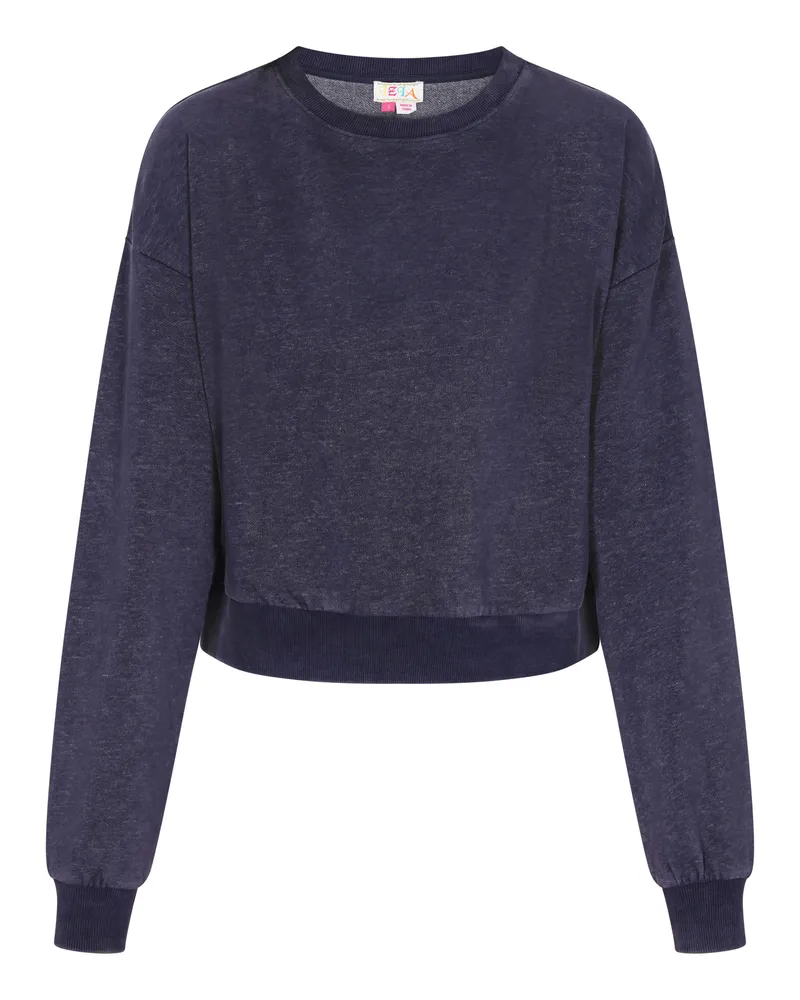 IZIA Sweatshirt Frauen Marine Marineblau