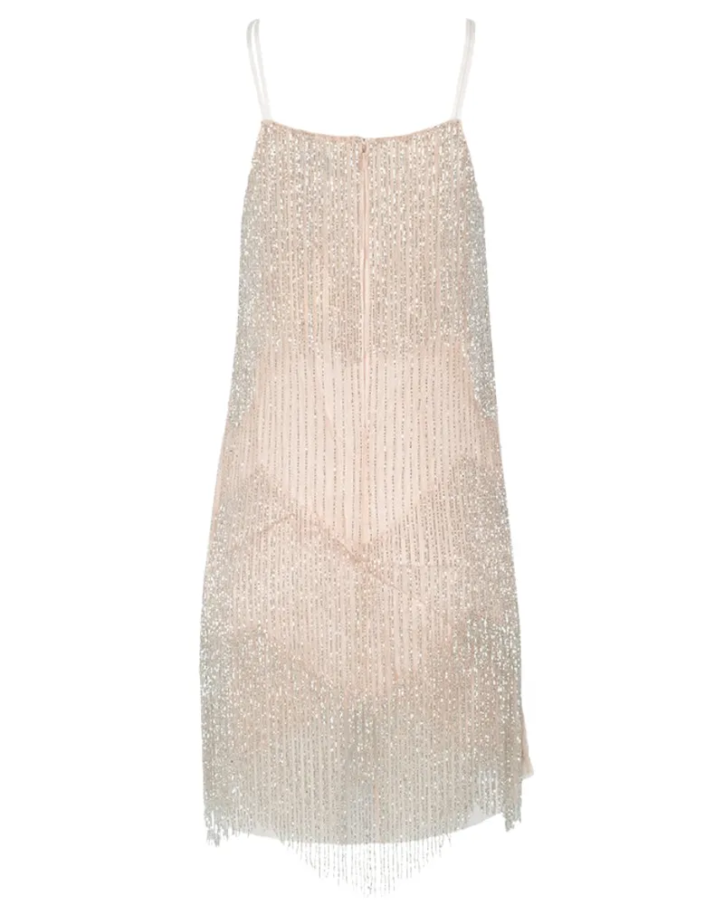 Ted Baker Diveria Minikleid mit Quasten - Gold Gold