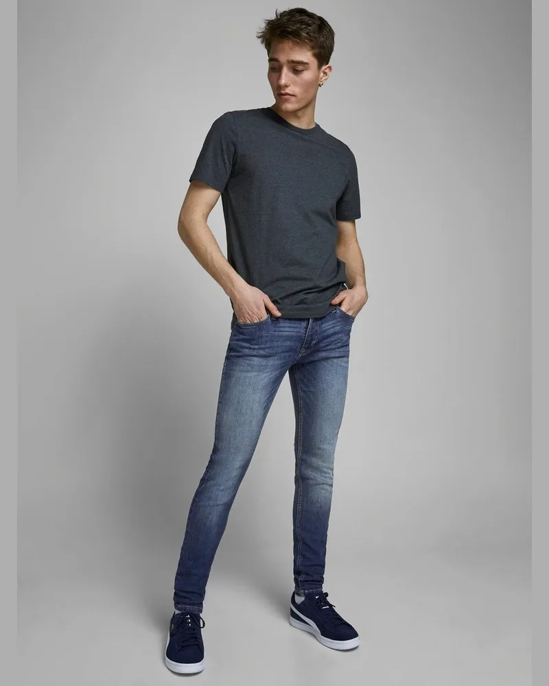 Jack & Jones Liam Original Jeans 005 - Denim Bleu Blau