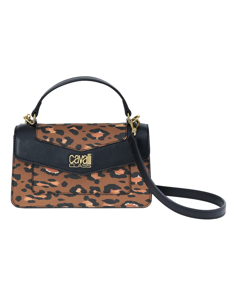 Roberto Cavalli Damenhandtasche mit abnehmbarem Riemen CCHB0209 Mehrfarbig