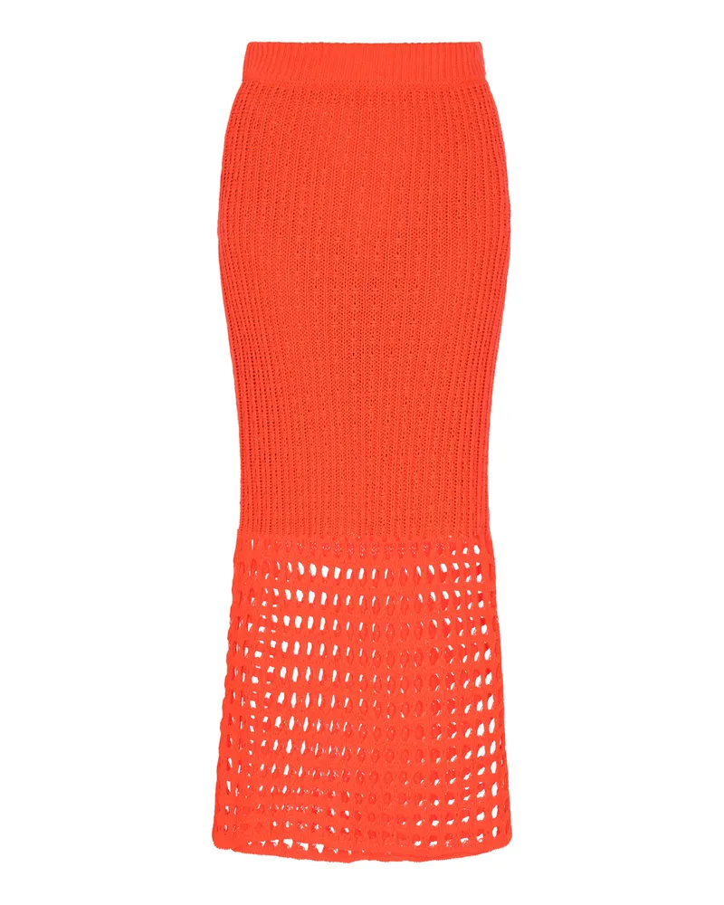 IZIA Rock für Damen - Orange Orange