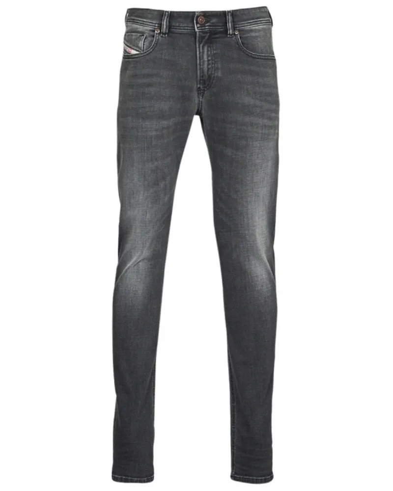 Diesel 1979 Sleenker Jeans aus verblasstem Denim - Grau Grau