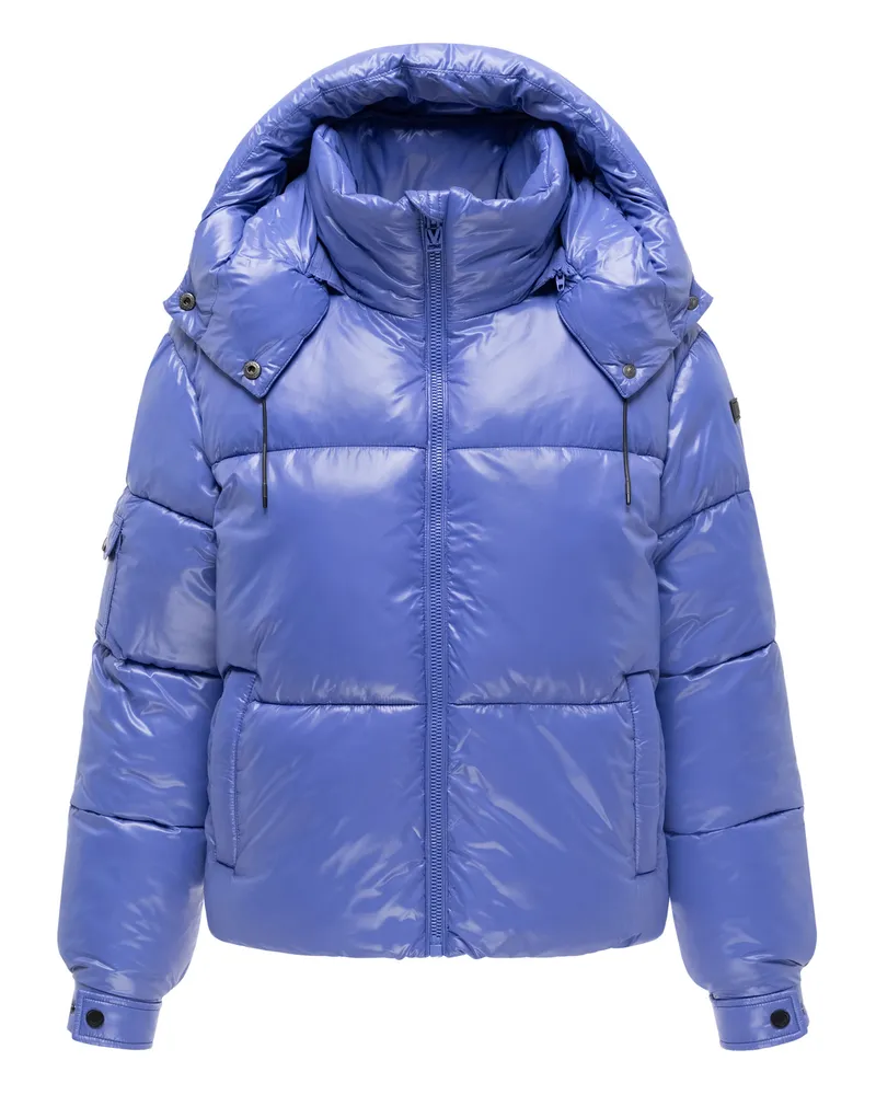 Marikoo Damen Winterjacke Glimini mit abnehmbarer Kapuze Lila