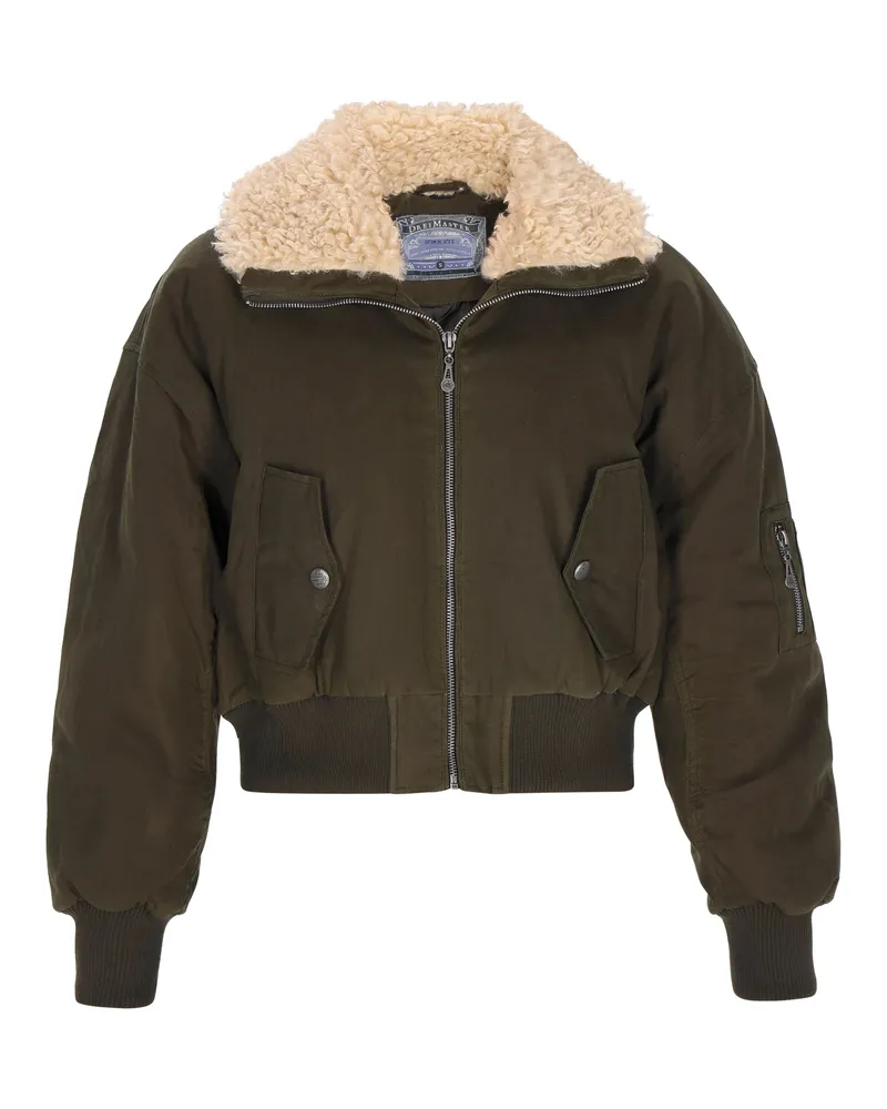 DreiMaster Jacke Frauen Dunkeloliv Oliv