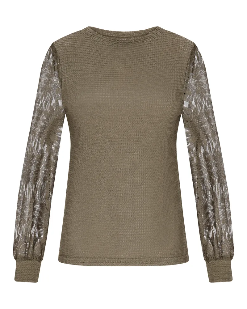 FAINA Bluse für Damen - Khaki Khaki