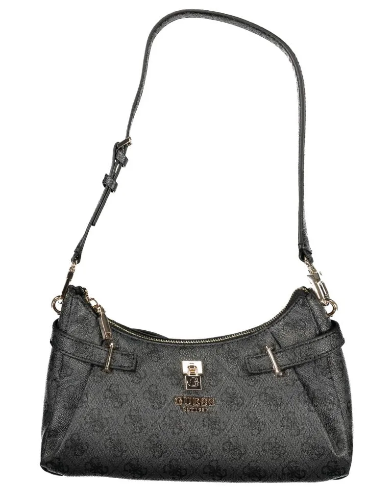 Guess Nero Polyurethan Damenhandtasche Schwarz