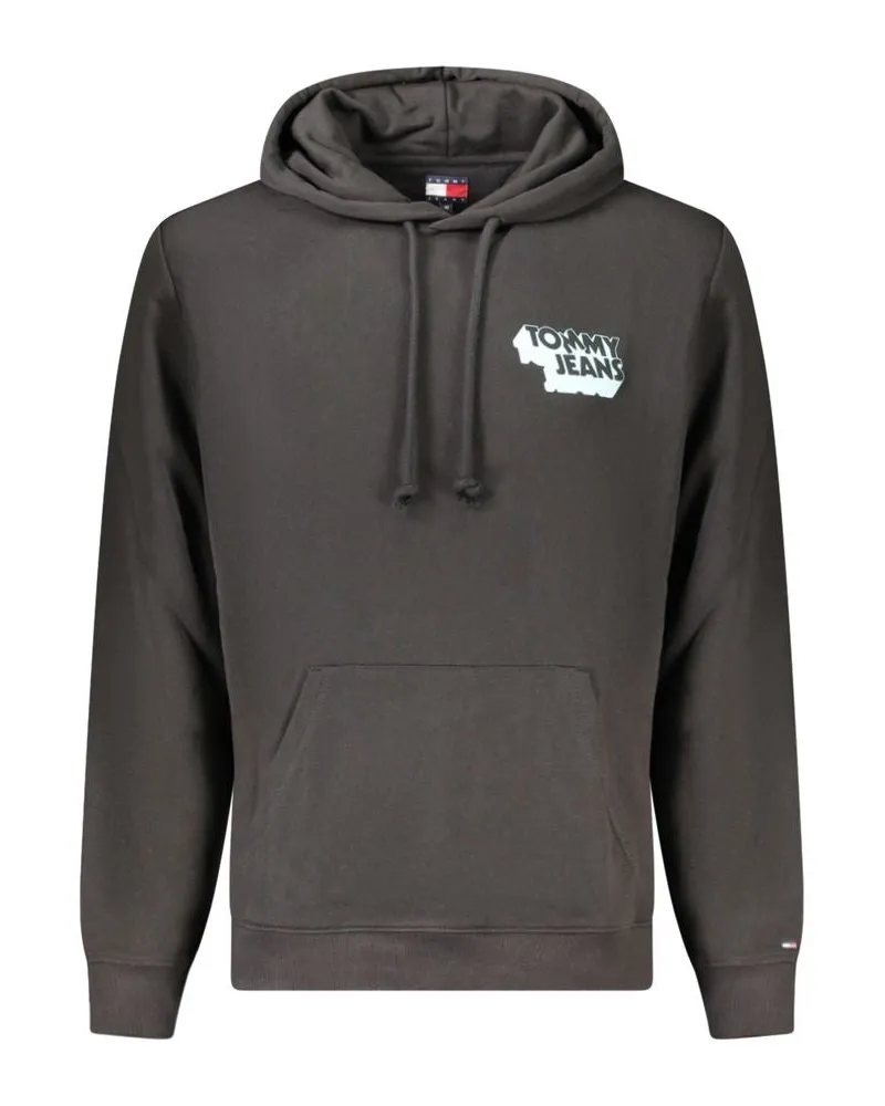 Tommy Hilfiger Nero Baumwoll-Herren-Sweatshirt Schwarz