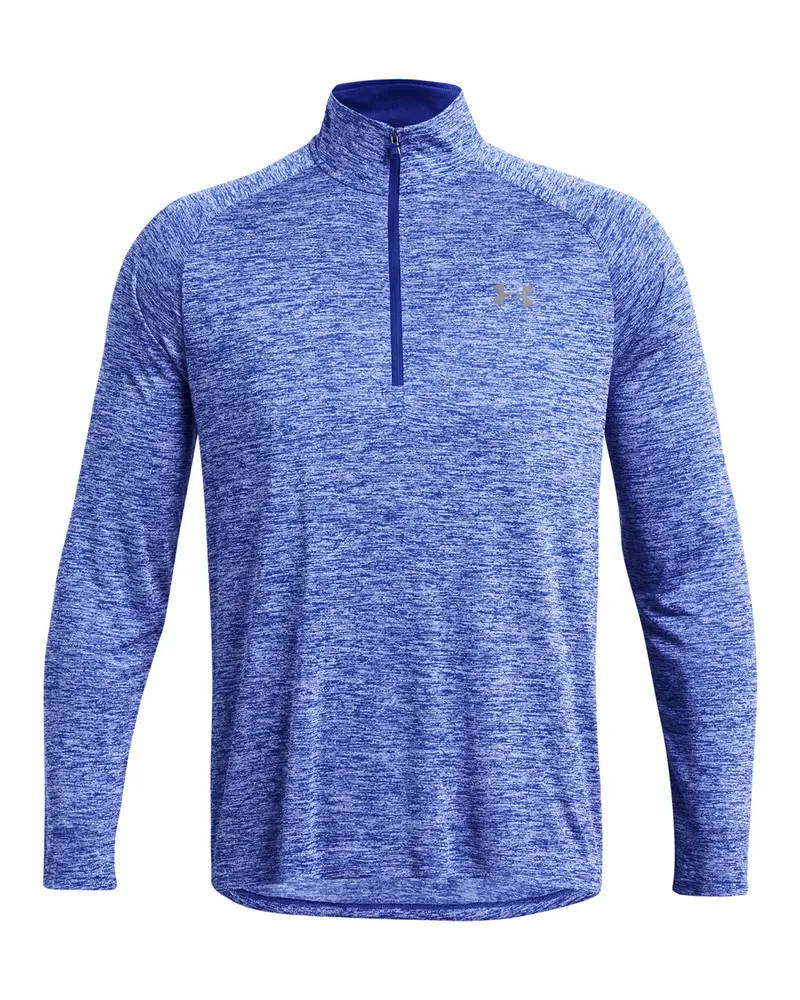 Under Armour 2.0" Sportoberteil mit halbem Reißverschluss für Herren (Königsblau Blau