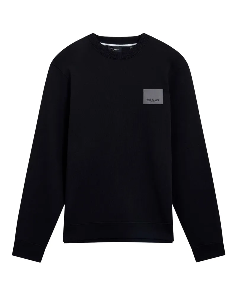 Ted Baker Sweatshirt für Herren, Baumwolle (Schwarz Schwarz