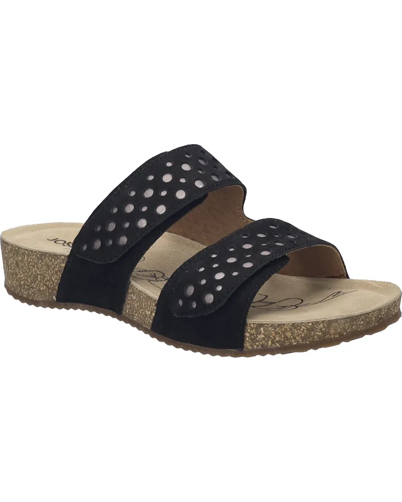 Josef Seibel Damen Sandale Tonga 86 in schwarz-kombi Schwarz