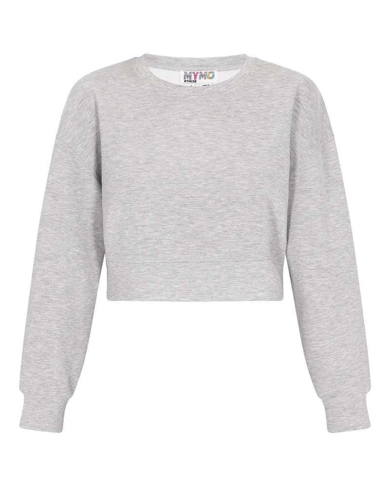 My Mo Sweatshirt Frauen HellGrauMelange Hellgrau