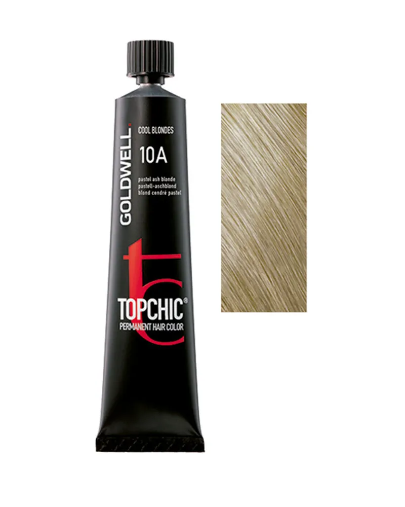 Goldwell Topchic Permanent Hair Color #10a 60 ml 