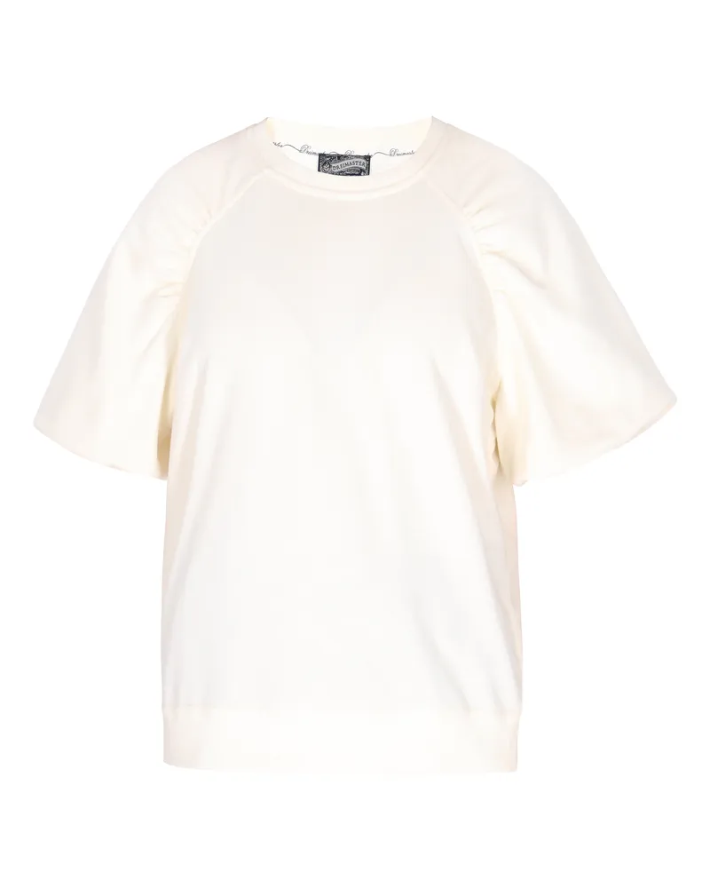 DreiMaster Sweatshirt Frauen cremefarben Wollweiß