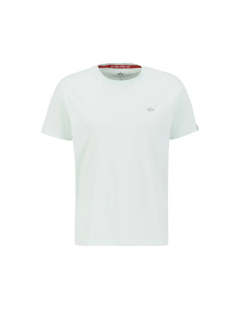 Alpha Industries Embroidery T-Shirt Unisex Mintgrün