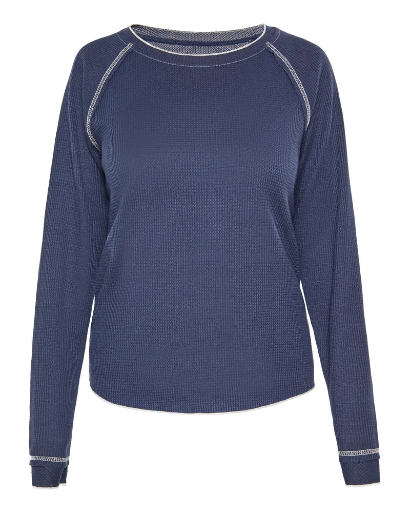 Usha Bluse Frauen Blau Blau