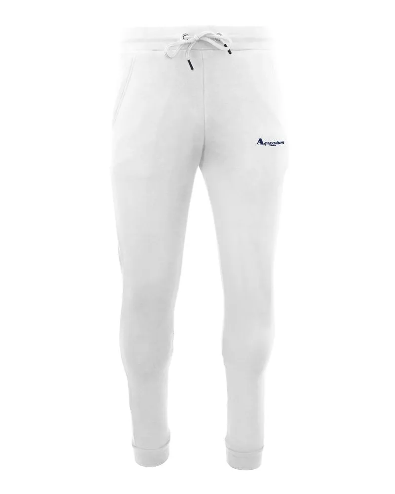 Aquascutum Herren Jogger in Weiß Weiß