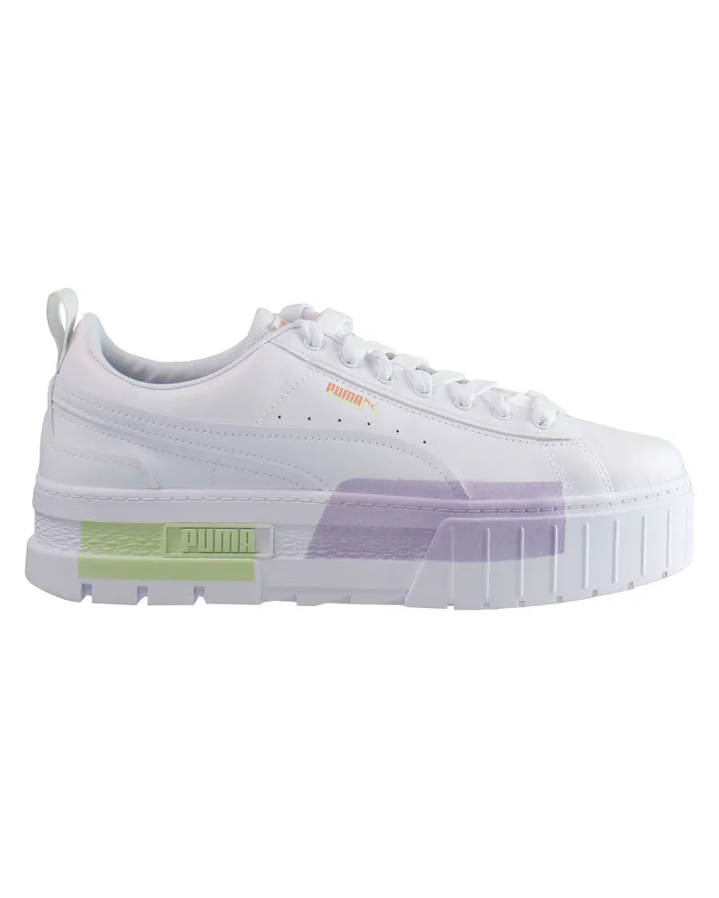 Puma Mayze Mis Womens White Trainer Weiß