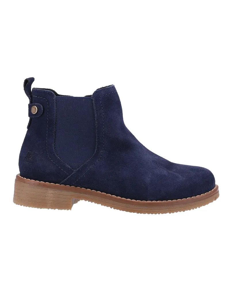 Hush Puppies Maddy Wildleder Memory Foam Damen Stiefeletten Marineblau