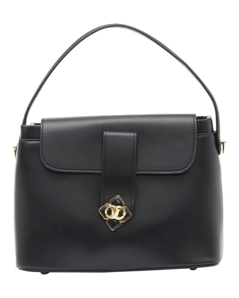Usha Handtasche Damen schwarz Schwarz