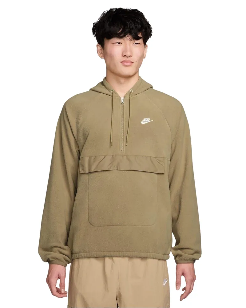 Nike Club" Sweatshirt für Herren, Fleece, Raglanärmel (Beige Beige