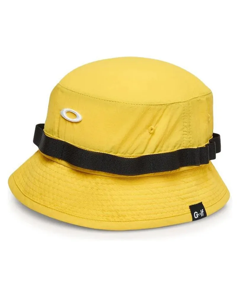Oakley Grafische Gelbe Golf Bucket-Hut Gelb