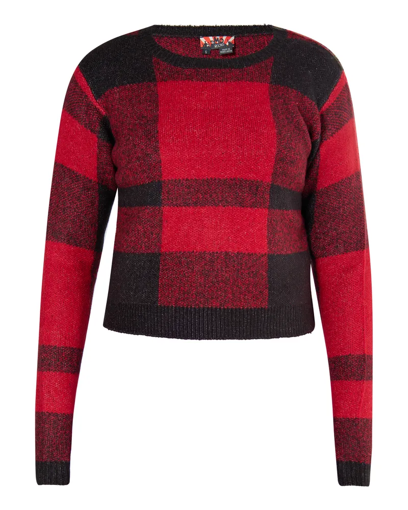 My Mo Strickpullover Damen verrotten Rot
